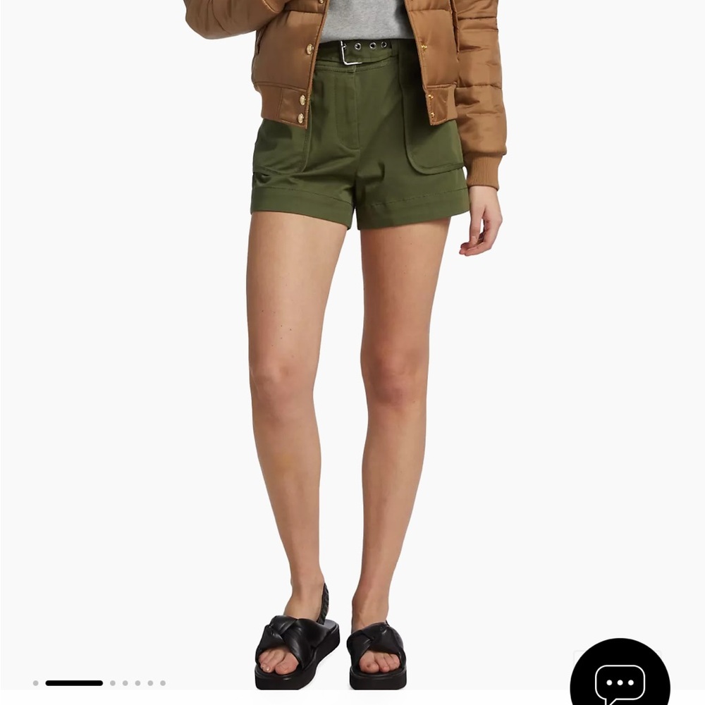 Olive Green Women's Shorts